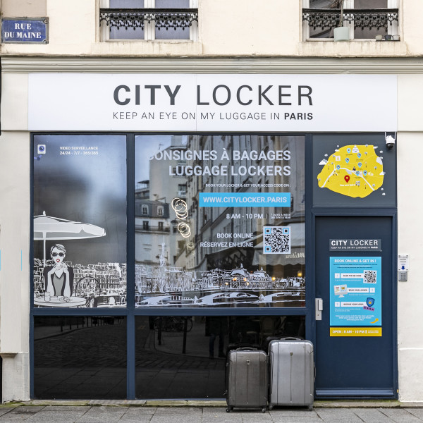 Eiffel Tower Luggage Locker - CITY-LOCKER®